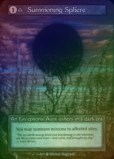 【FOIL】[Air] Summoning Sphere [beta-Exceptional]